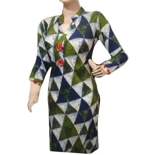 Ladies Rayon Designer Kurti - Color: Different Available