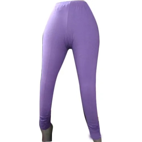 Cotton Lycra Casual Wear Churidar Leggings - Color: Different Available