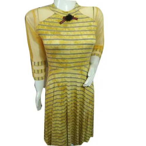 Girls Rayon Casual Dress - Color: Different Available