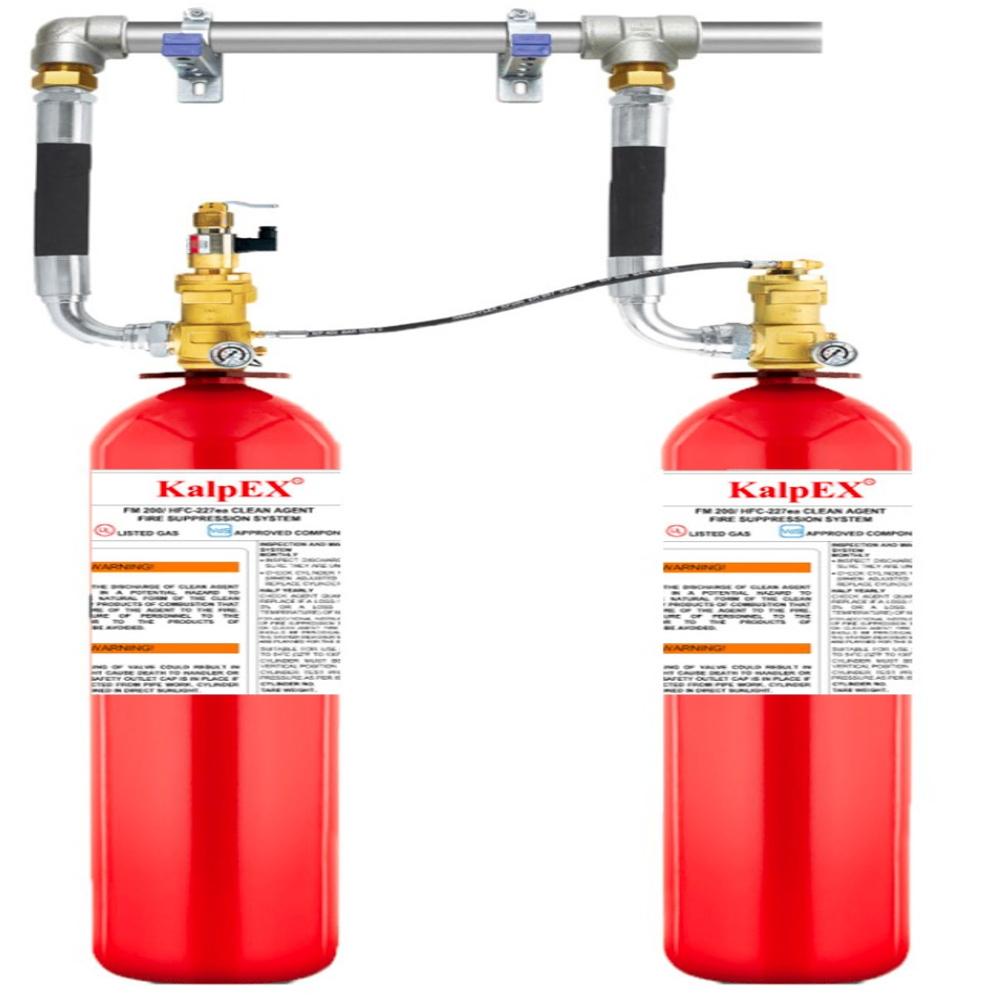 Fire Suppression System - Color: Red
