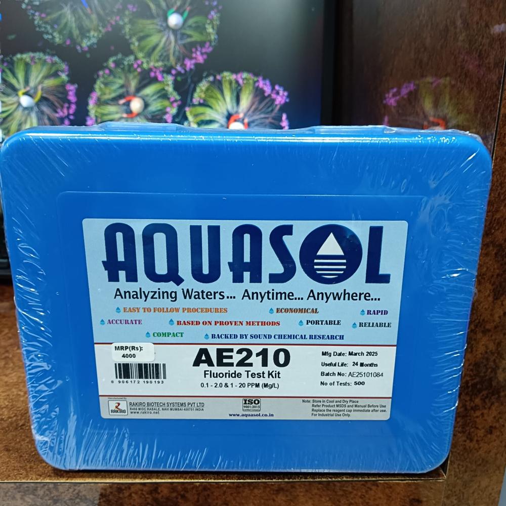Fluoride Test Kit, Aquasol, AE-210