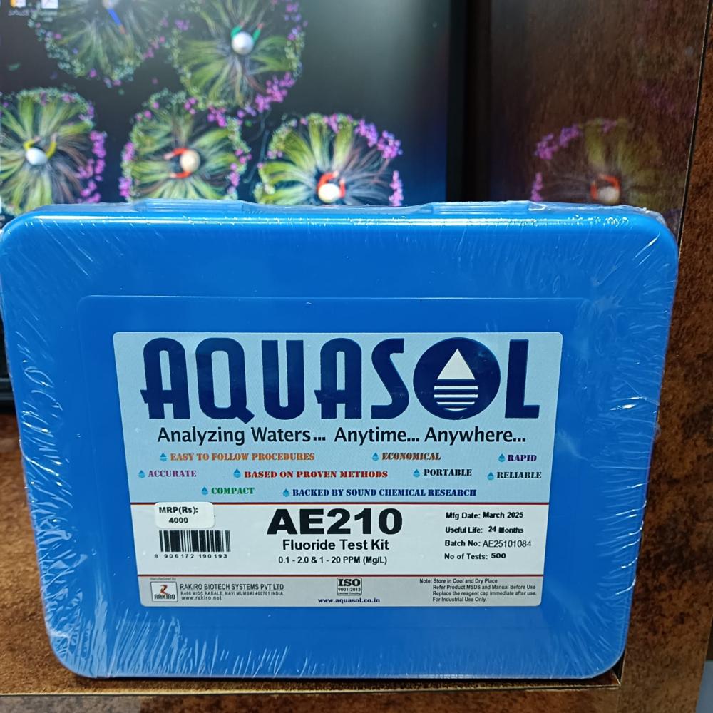 Fluoride Test Kit, Aquasol, AE-210
