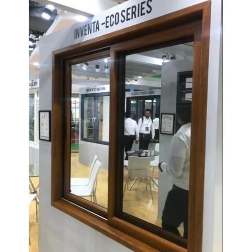 5 फीट UPVC भूरा स्लाइडिंग खिड़की