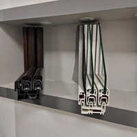 2.5mm Upvc Window Profile - Color: As Per Availability
