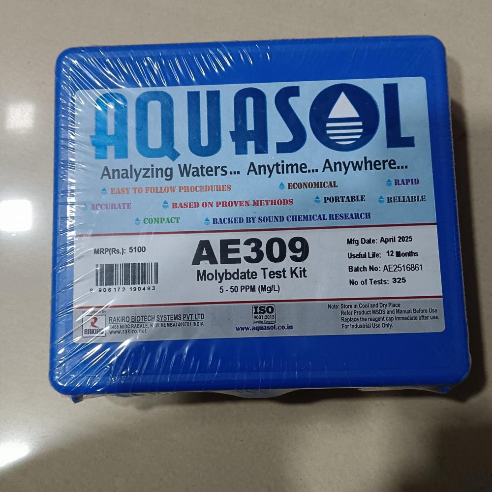 Molybdate Test Kit, Aquasol, AE-309