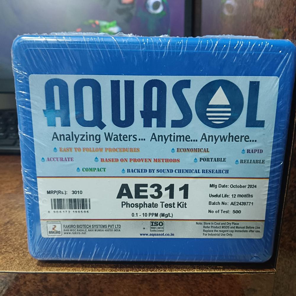 Phosphate Test Kit, Aquasol, AE-311