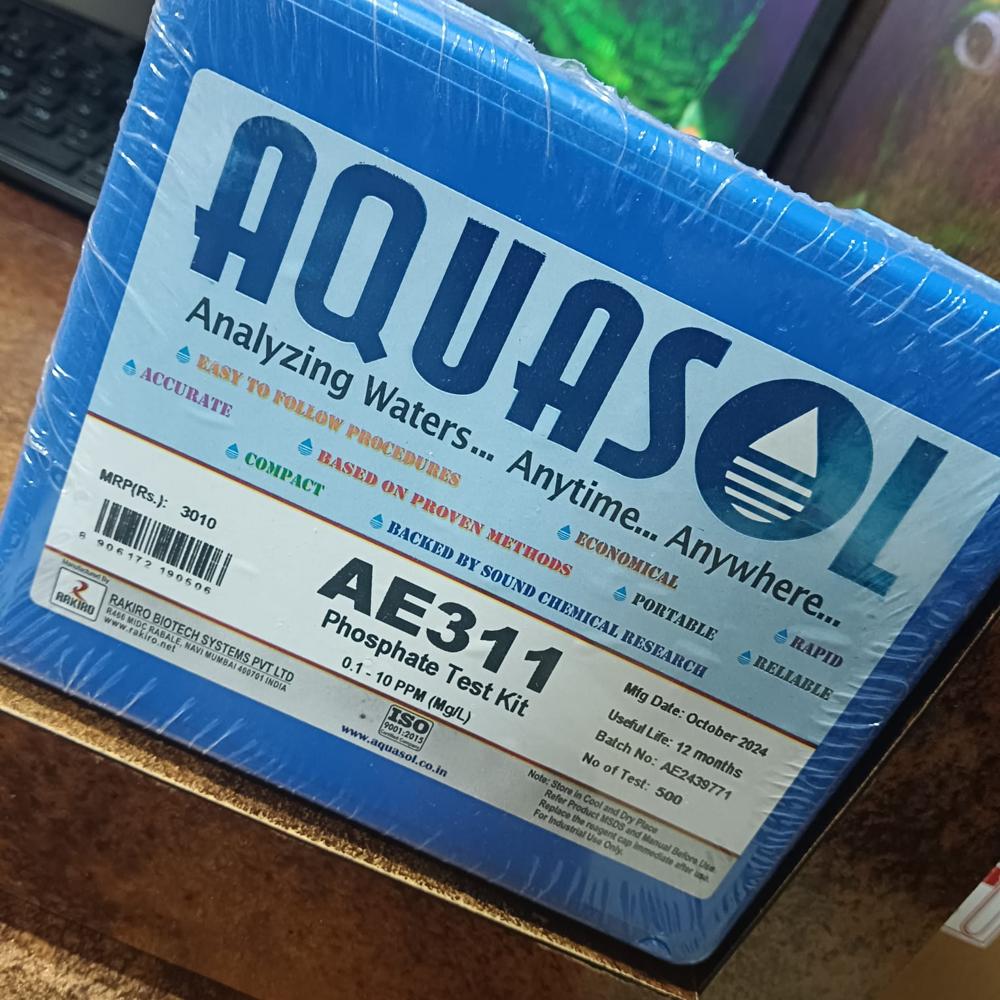 Phosphate Test Kit, Aquasol, Ae-311 - Automation Grade: No