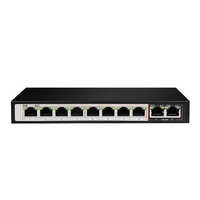 Gait Tech 8 Port Poe Switch With 2 Uplink