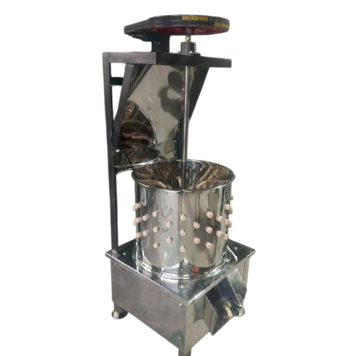 0.5 hp 3 Chicken Feather Cleaning Machine With Washer And Heavy Rubber