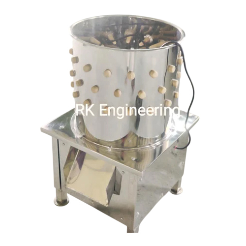 0.5 hp Chicken Feather Cleaning Machine With Heavy Rubber