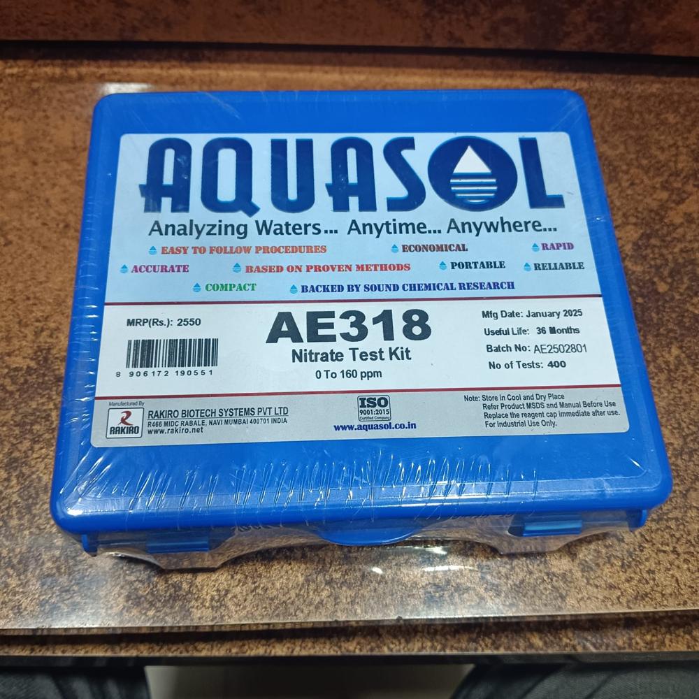 Nitrate Test Kit, Aquasol, AE-318