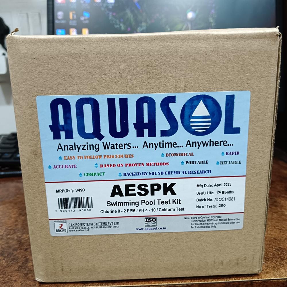 Swimming Pool Test Kit, Aquasol, AE-SPK