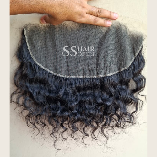 Curly Lace Frontal Hair Piece 13x4 Sew In Weave Human Hair Extensions Vendor