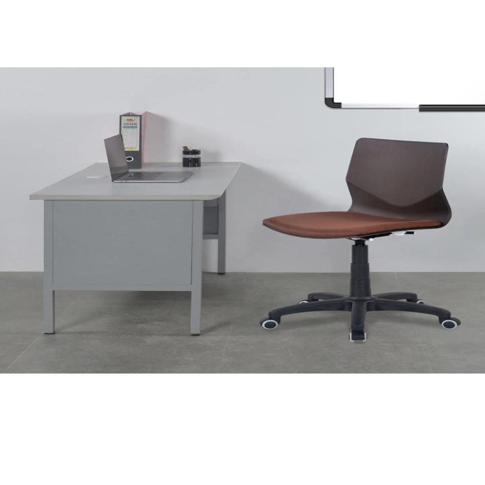 NILKAMAL ZING WITHOUT ARM FABRIC OFFICE CHAIR 
