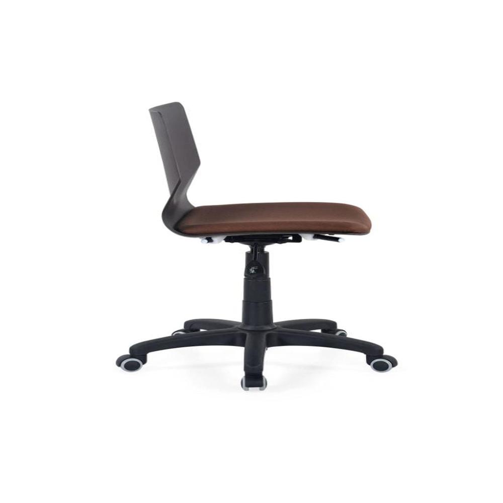 NILKAMAL ZING WITHOUT ARM FABRIC OFFICE CHAIR 