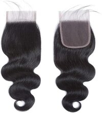 4x4 Lace Closure Human Hair Body Wave HD Lace Closure 14 Inch Free Part 100% Brazilian Virgin Human Hair Extensions