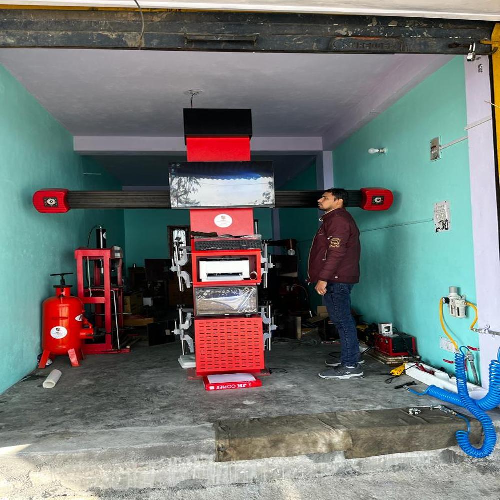Computerized 3D Wheel Alignment machine 