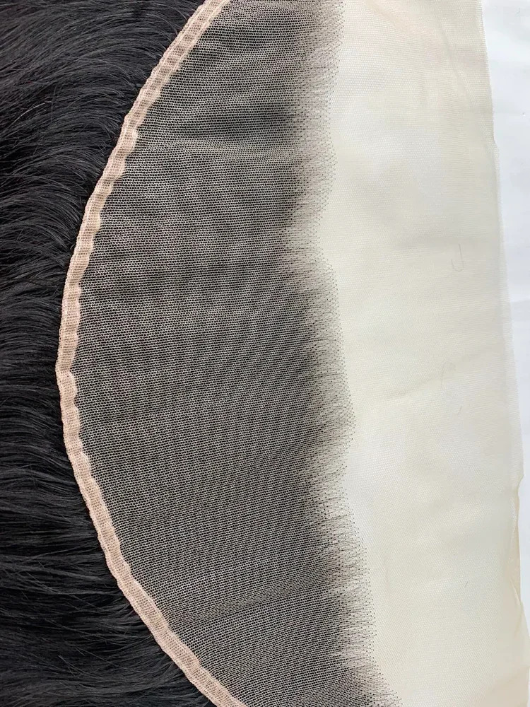 13X4 Indian Lace Frontal 100% Raw Indian Unprocessed Straight Hair