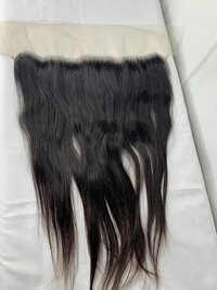 13X4 Indian Lace Frontal 100% Raw Indian Unprocessed Straight Hair