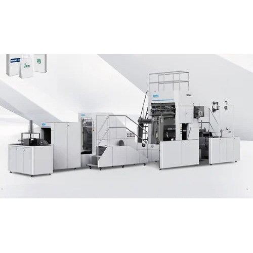 A460 Paper Bag Making Machine With Twisted Handle