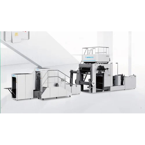 A450 Paper Bag Making Machine With Flat Handle