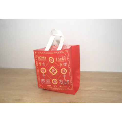 XB700 Non Woven Organ Box Bag Making Machine With Handle Attach