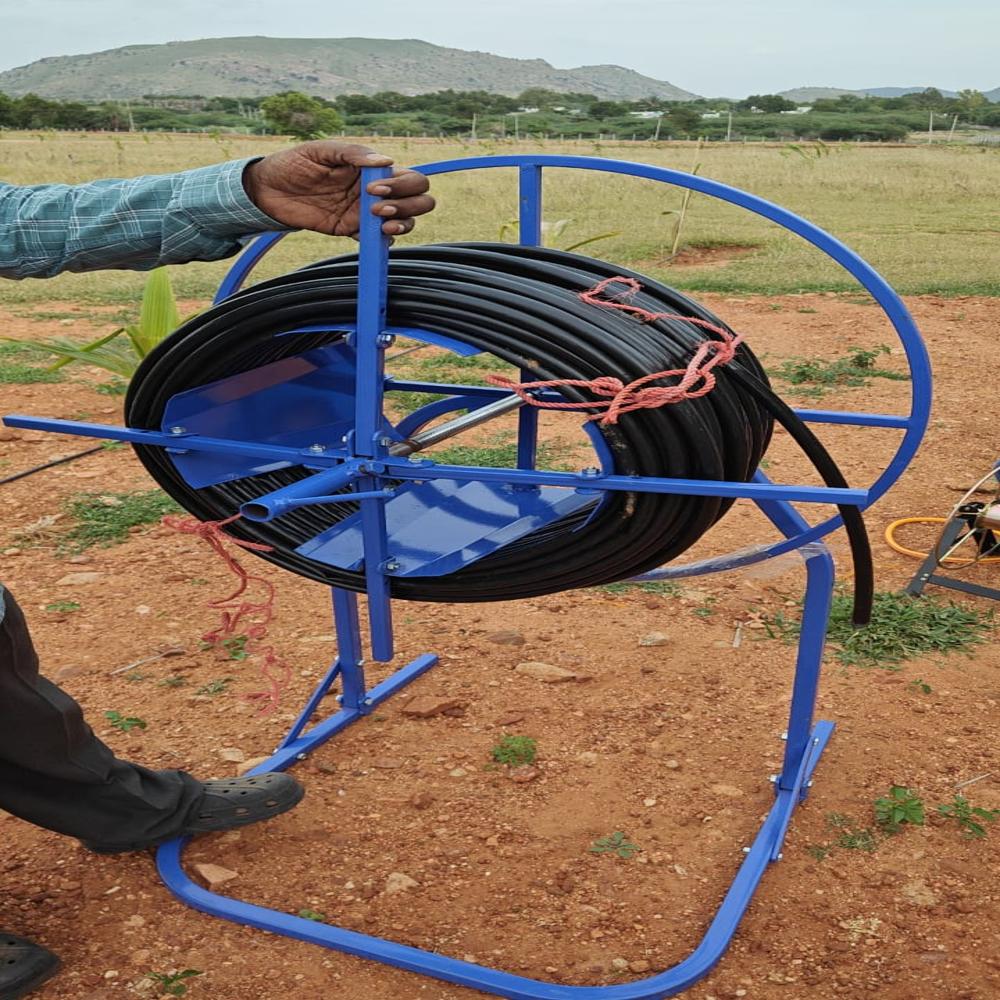 Drip Irrigation Pipe Winding Machines - Color: Power Coated