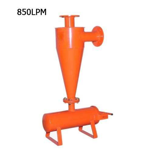 Mild Steel Hydrocyclone Filter - Color: Orange