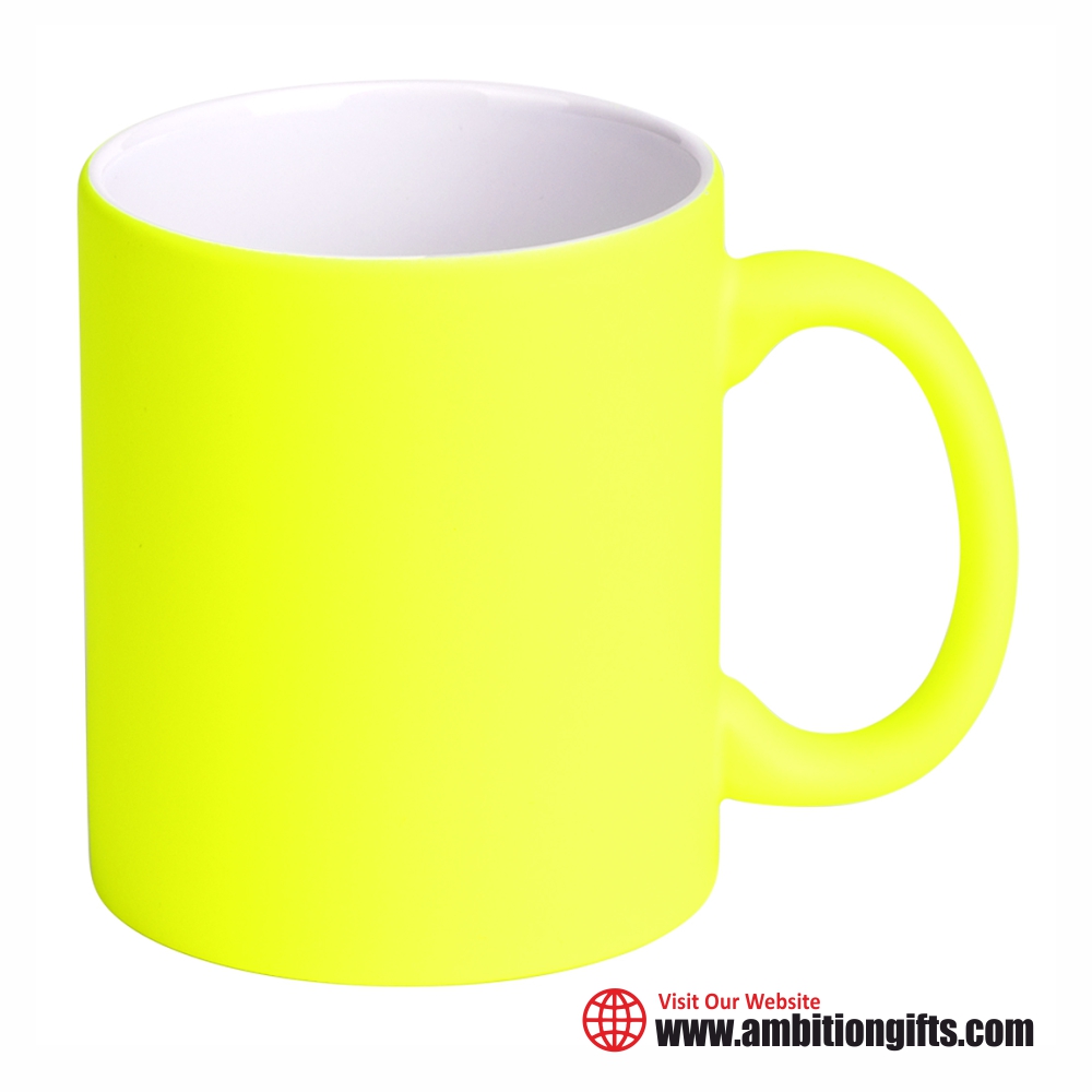 Soft Touch Neon Sublimation Mug