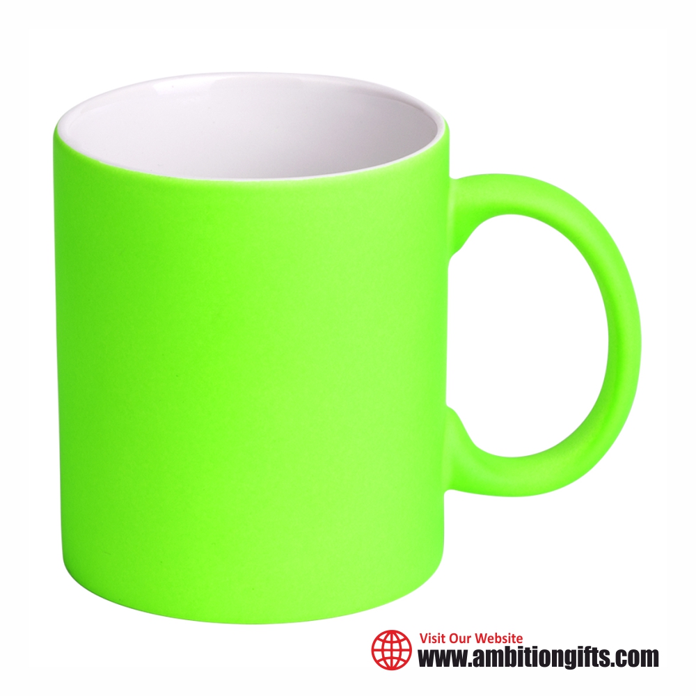 Soft Touch Neon Sublimation Mug