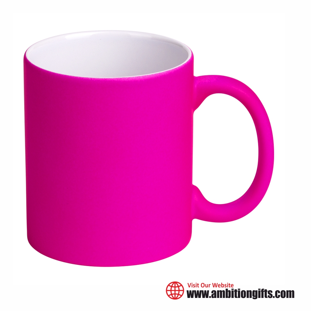 Soft Touch Neon Sublimation Mug