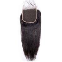 4*4 Straight HD Undetectable Transparent Lace Hair Lace Closure Part Natural Color Human Unprocessed Hair