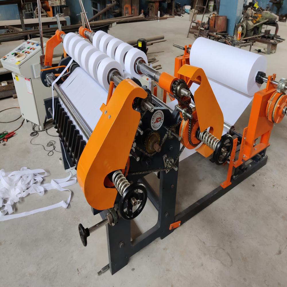 Non Woven Slitting Rewinding Machine - Color: Orange