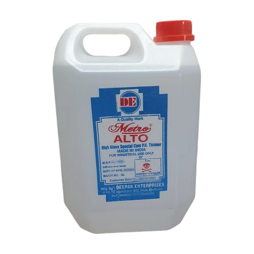 3L Alto Polyurethane Thinner - Grade: Industrial Grade