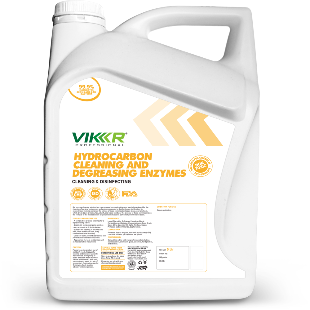 Hydrocarbon Cleaning & Degreasing Enzyme - Features: Good Quality
