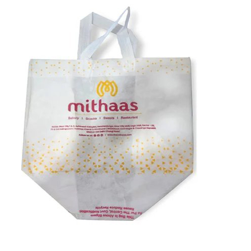 Non Woven Box Bag Making Machine With Online Loop Handle
