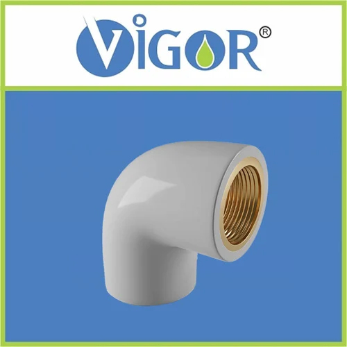 PVC Brass Elbow
