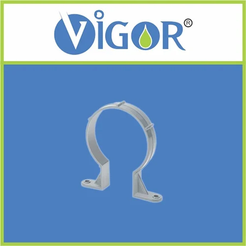 Pvc U Clamp - Color: Grey
