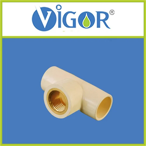 CPVC Plumbing Brass Tee
