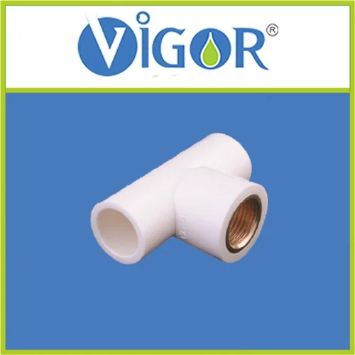 UPVC Reducer Brass Tee