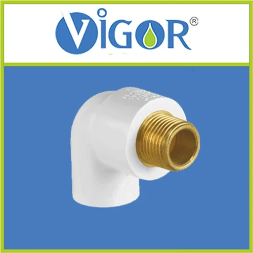 SCH-80 UPVC Brass Elbow MABT
