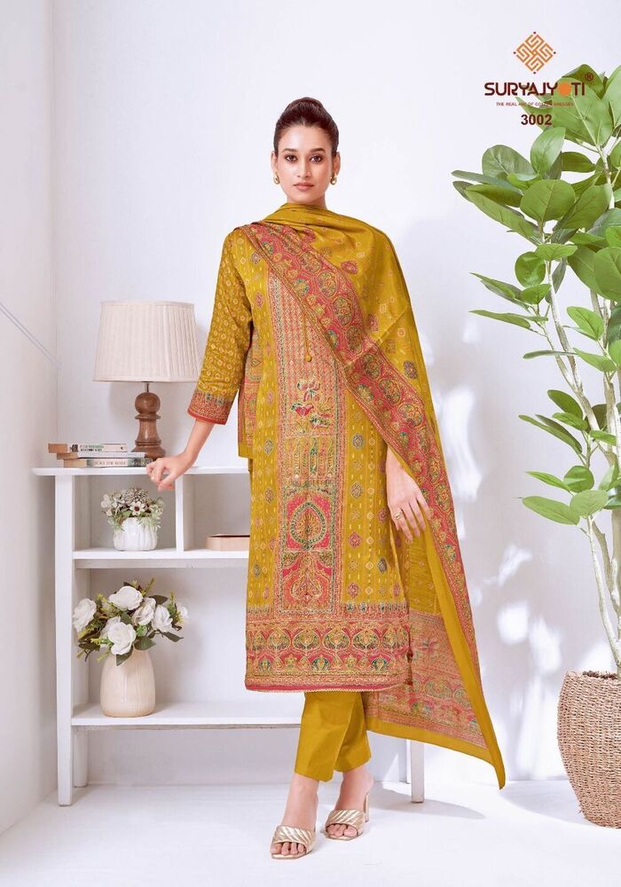 Suryajyoti Kamakshi Vol-3  Dress Material