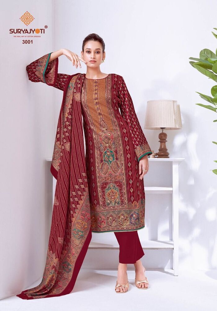 Suryajyoti Kamakshi Vol-3  Dress Material
