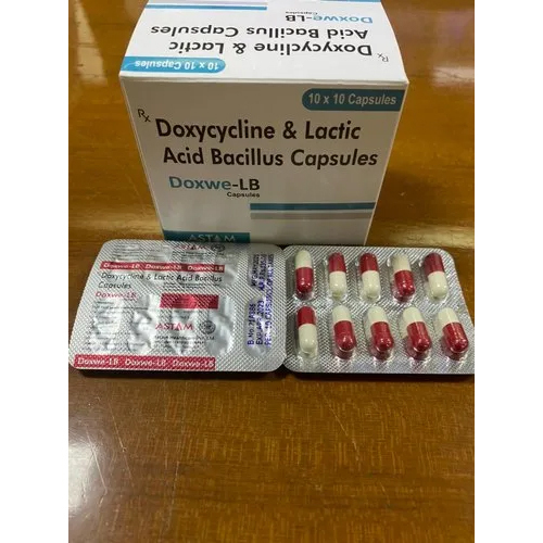 Doxwe- LB 100mg Doxycycline & Lactic Acid Bacillus Capsules