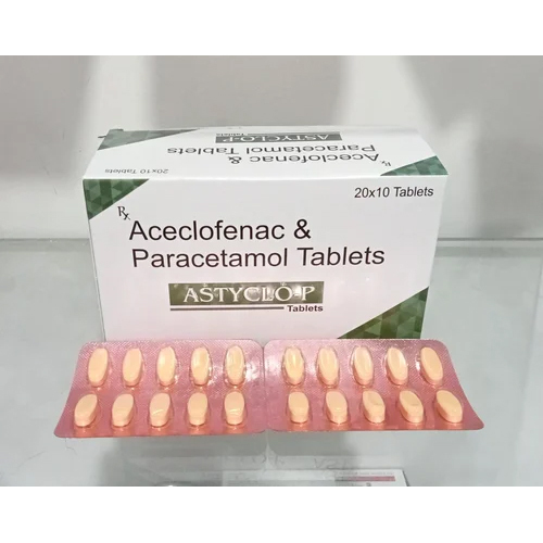 Aceclofenac & Paracetamol Tablets