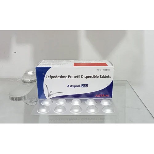 Cefpodoxime Proxetil 200 Mg Dispersible Tablet