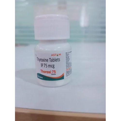 Thyroxine Sodium Tablets 75Mg - Drug Type: General Medicines
