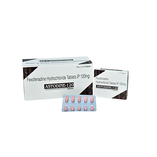 Fexofenadine Hydrochloride Tablets IP 120mg