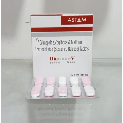 Glimepiride Voglibose Metformin Hydrochloride Tablet