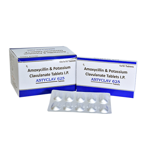 Astyclav-625 10X1X10 Alu Alu Tablet - Drug Type: General Medicines